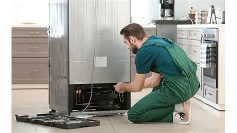 Ремонт холодильников Daewwoo в Уфе на дому, замена мотора компрессора.